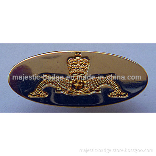Antique Bronze Plating Lapel Pin (MJ-PIN-090)
